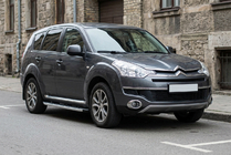 Citroen C-Crosser 2007–2013 Boční nášlapy Fullmond (2 ks, hliník) fotografie 3