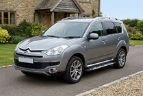 Citroen C-Crosser 2007–2013 Boční nášlapy Sunrise (2 ks, hliník) fotografie 1