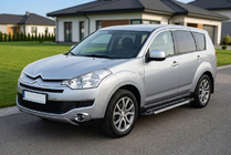 Citroen C-Crosser 2007–2013 Boční prahy RedLine V1 (2 ks, hliník) fotografie 1
