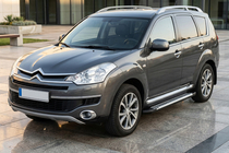 Citroen C-Crosser 2007–2013 Boční nášlapy Line (2 ks, hliník) fotografie 1