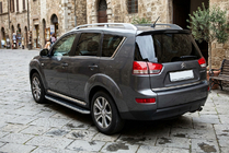 Citroen C-Crosser 2007–2013 Boční nášlapy Tayga (2 ks, hliník) fotografie 1