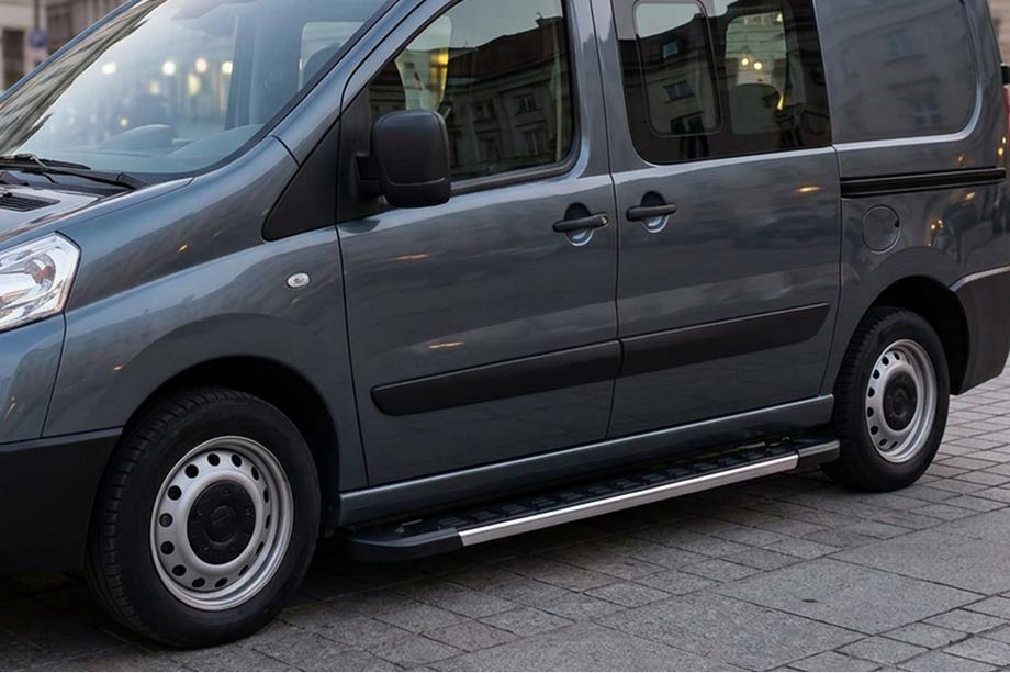 Citroen Jumpy 2007–2017 Boční nášlapy RedLine V1 (2 ks, hliník) Image