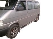 Volkswagen T4 Transporter 1990–2003 Boční nerezové trubky (2 ks) 70 mm, dlouhý rozvor fotografie 1