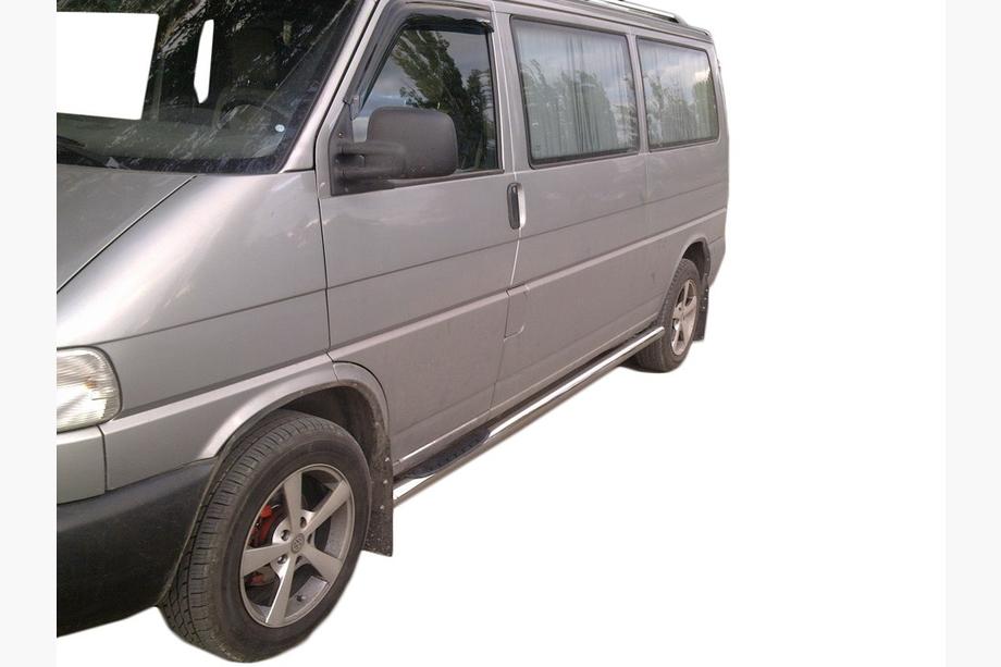 Volkswagen T4 Transporter 1990–2003 Boční nerezové trubky (2 ks) 70 mm, dlouhý rozvor Image