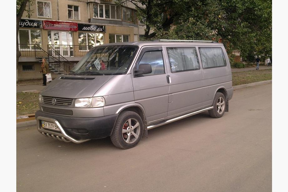 Volkswagen T4 Transporter 1990–2003 Boční nerezové trubky (2 ks) Fotografie 2