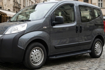 Citroen Nemo 2007–2017 Boční nášlapy Allmond Black (2 ks, hliník) fotografie 1
