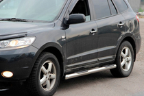 Hyundai Santa Fe 2 2006–2012 Boční trubky B3 (2 ks, nerez) fotografie 1