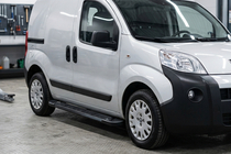 Citroen Nemo 2007–2017 Boční nášlapy RedLine Black (2 ks, hliník) fotografie 1