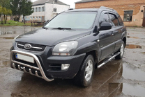 Kia Sportage 2004–2010 Přední ochranný rám (bull bar) WT003 (nerez) fotografie 1
