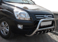 Kia Sportage 2004–2010 Přední ochranný rám (bull bar) WT003 (nerez) fotografie 6