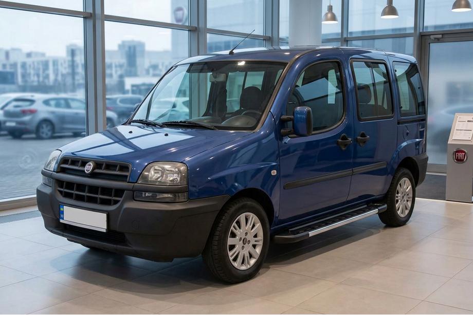 Fiat Doblo I 2001–2005 Boční prahy RedLine V1 (2 ks, hliník) Image