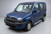 Fiat Doblo I 2001–2005 Boční nášlapy Line (2 ks, hliník) fotografie 1