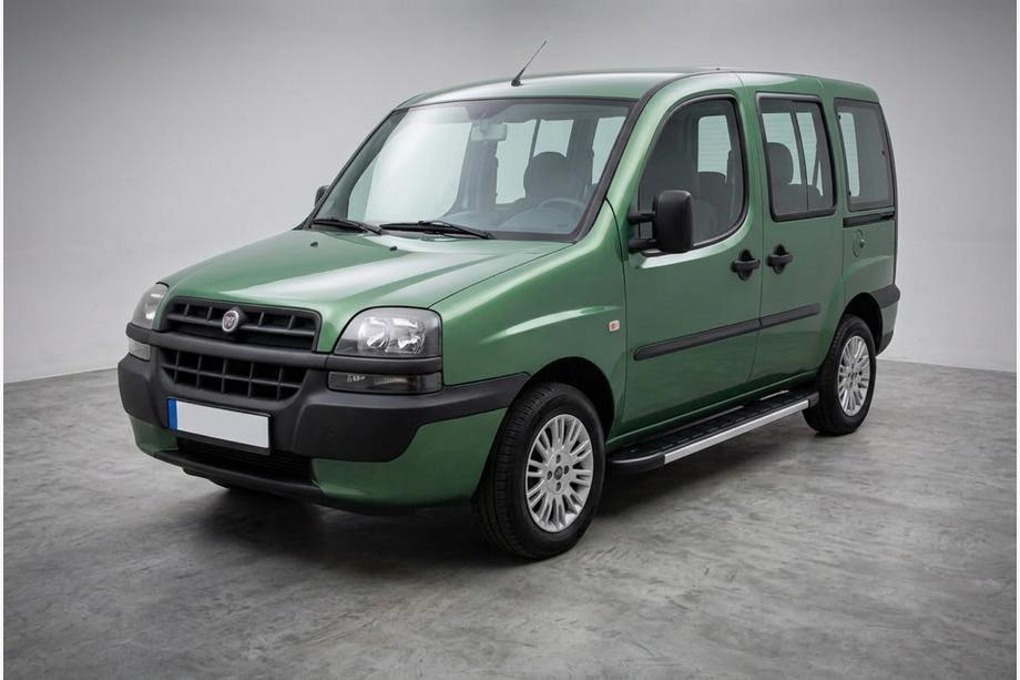 Fiat Doblo I 2001–2005 Boční nášlapy Duru (2 ks, hliník) Image