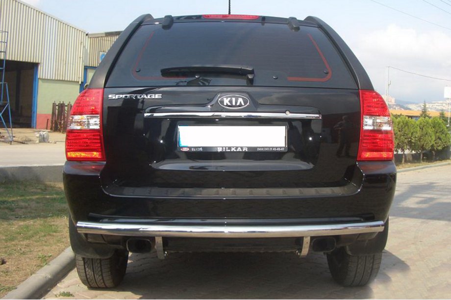 Kia Sportage 2004–2010 Zadní ochranný oblouk AK002 (nerez) Image