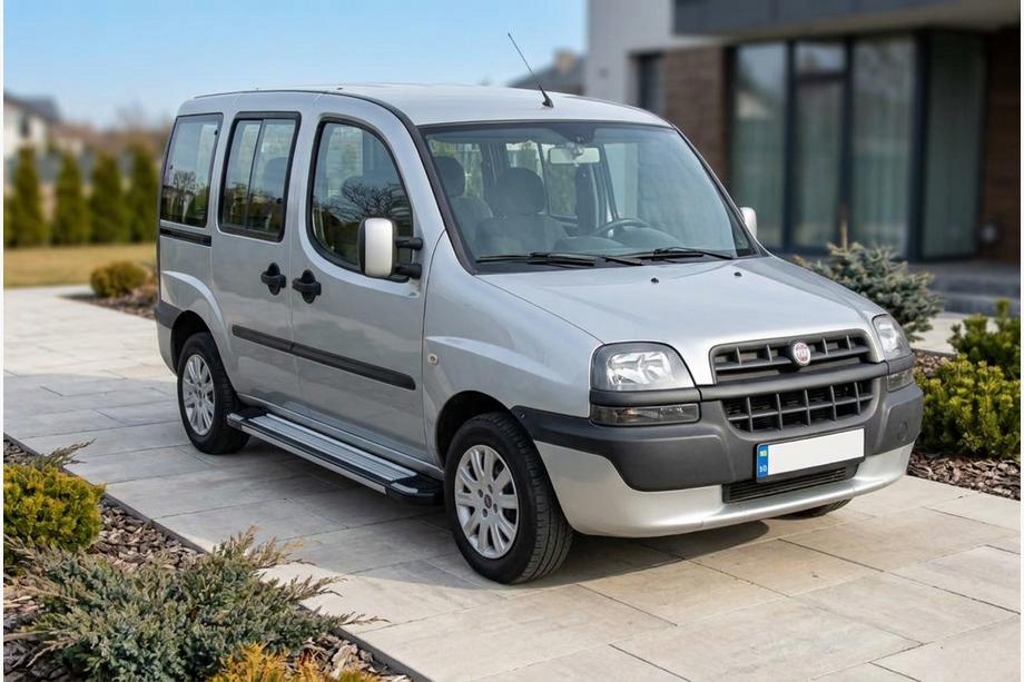 Fiat Doblo I 2001–2005 Boční nášlapy Rainbow (2 ks, hliník) Image