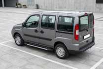 Fiat Doblo I 2005–2010 Boční prahy RedLine V1 (2 ks, hliník) fotografie 1