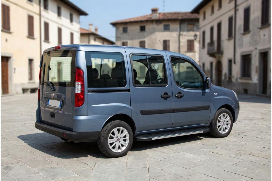 Fiat Doblo I 2005–2010 Boční nášlapy Duru (2 ks, hliník) Image