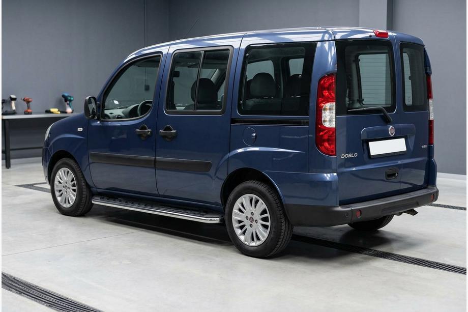 Fiat Doblo I 2005–2010 Boční prahy Maydos V1 (2 ks, hliník ↗ nerez) Image