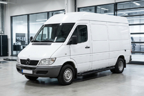 Mercedes Sprinter W901/902/903/904/905 1995–2006 Boční prahy Allmond Black (2 ks, hliník) Dlouhý rozvor fotografie 1