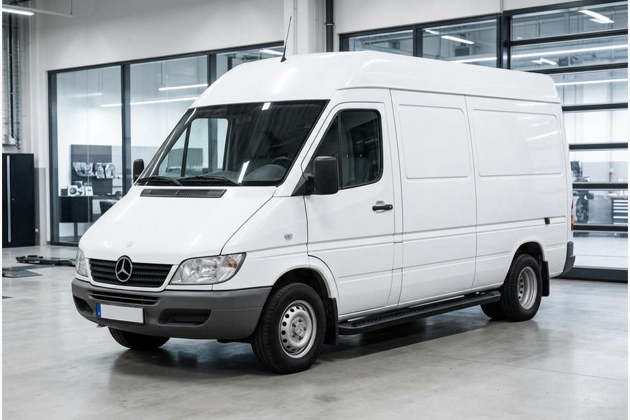 Mercedes Sprinter W901/902/903/904/905 1995–2006 Boční prahy Allmond Black (2 ks, hliník) Dlouhý rozvor Image