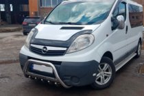 Opel Vivaro 2001–2015 Nerezový přední ochranný rám WT003-4 S nápisem fotografie 8