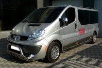 Opel Vivaro 2001–2015 Nerezový přední ochranný rám WT003-4 S nápisem fotografie 11