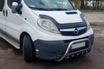 Opel Vivaro 2001–2015 Nerezový přední ochranný rám WT003-4 S nápisem fotografie 1