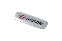 Hyundai Hliníkový štítek na autokoberce (1 ks) fotografie 2