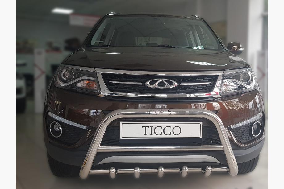 Chery Tiggo 5 2013– Přední ochranný rám WT003 (nerez) Image