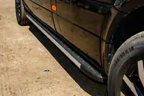Volkswagen Crafter 2006–2016 Boční nášlapy Duru (2 ks, hliník) fotografie 2