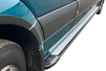 Volkswagen Crafter 2006–2016 Boční nášlapy Rainbow (2 ks, hliník) fotografie 2