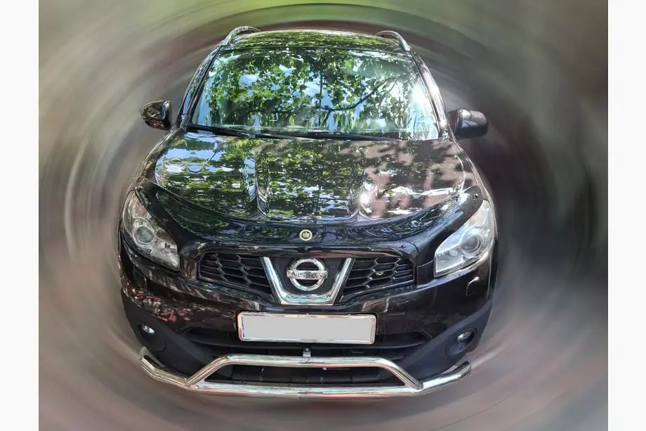 Nissan Qashqai 2007–2010 Přední ochranný rám (nerez) Image