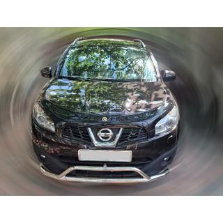 Přední ochranný rám (nerez) Nissan Qashqai 2010–2014