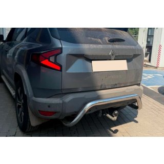 Zadní ochranný rám AK007 (nerez) Renault Duster 2024– fotografie 1