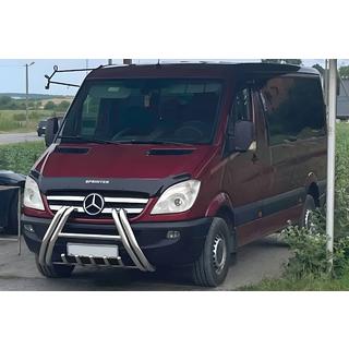 Nerezový přední ochranný rám F1-01M (2006-2013, nerez) Mercedes Sprinter W906 2006–2018