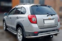 Chevrolet Captiva 2006–2019 Zadní ochranný rám AK005 (nerez) fotografie 3