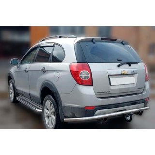 Zadní ochranný rám AK005 (nerez) Chevrolet Captiva 2006–2019 fotografie 3