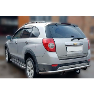 Zadní ochranný rám AK005 (nerez) Chevrolet Captiva 2006–2019 fotografie 3
