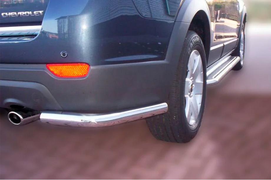 Chevrolet Captiva 2006–2019 Zadní rohy AK003 (2 ks, nerez) Image
