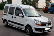 Renault Kangoo 1998–2008 Boční nášlapy – nerezové trubky (2 ks) fotografie 4