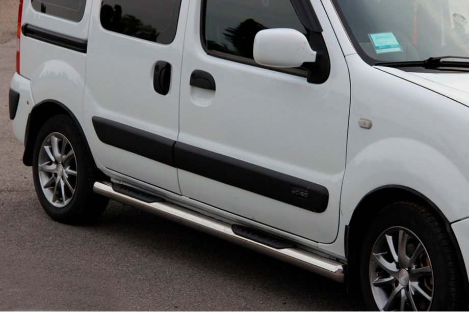 Renault Kangoo 1998–2008 Boční nášlapy – nerezové trubky (2 ks) Image
