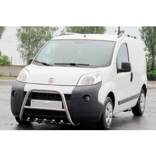 Přední ochranný rám WT006 (nerez) Fiat Fiorino/Qubo 2008–2024 fotografie 3
