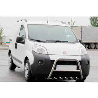 Přední ochranný rám WT006 (nerez) Fiat Fiorino/Qubo 2008–2024 fotografie 2