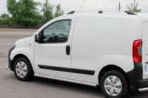 Peugeot Bipper 2008–2017 Boční trubky Ø60 mm (2 ks, nerez) fotografie 1