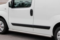 Peugeot Bipper 2008–2017 Boční trubky Ø60 mm (2 ks, nerez) fotografie 2