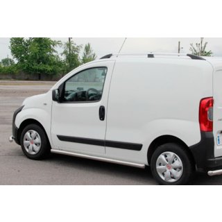 Boční trubky Ø60 mm (2 ks, nerez) Peugeot Bipper 2008–2017 fotografie 1