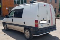 Fiat Scudo 1996–2007 Zadní ochranný rám AK005 (nerez) fotografie 2