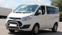 Ford Custom 2013–2022 Přední ochranný rám WT003 (nerez) fotografie 3