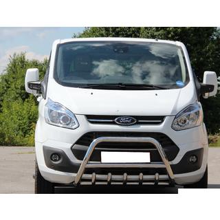 Přední ochranný rám WT003 (nerez) Ford Custom 2013–2022 fotografie 1