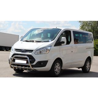 Přední ochranný rám WT003 (nerez) Ford Custom 2013–2022 fotografie 3
